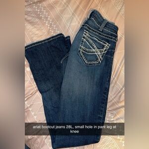 Ariat Size 28L Bootcut Jean